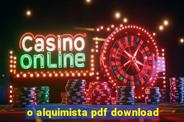 o alquimista pdf download